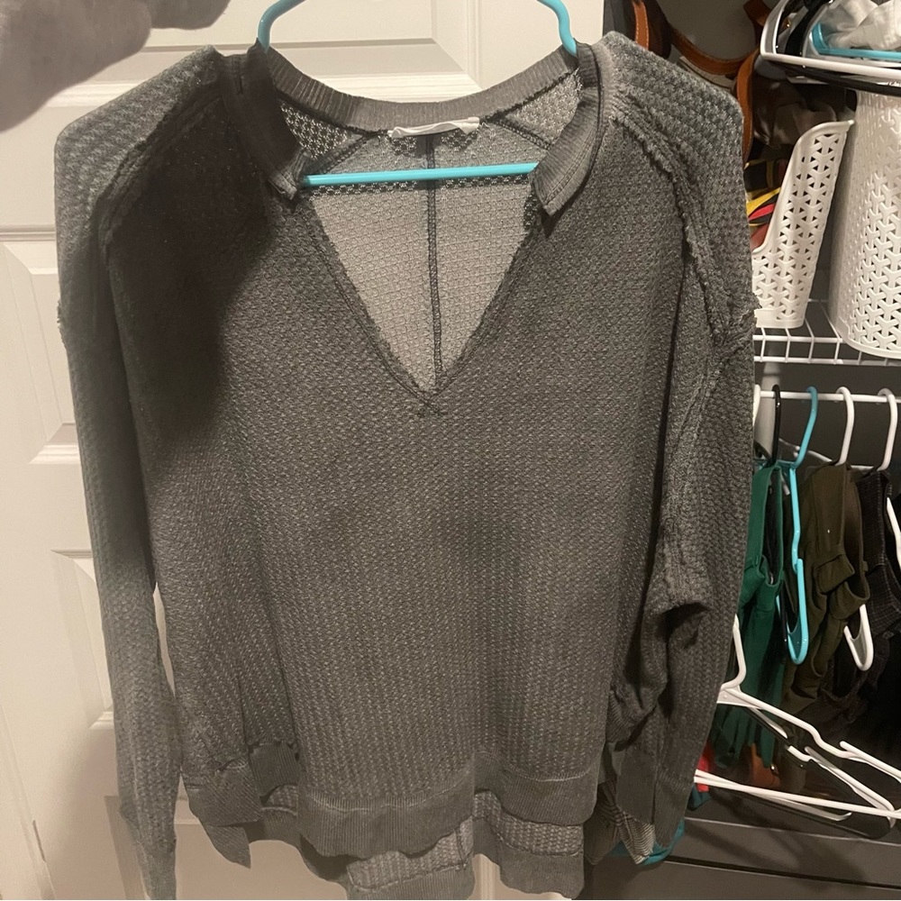 Shop Talulah Gray Top